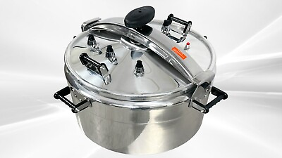 #ad NEW 100QT Commercial Aluminum High Capacity Pressure Cooker Kettle Cooking Large $1696.55