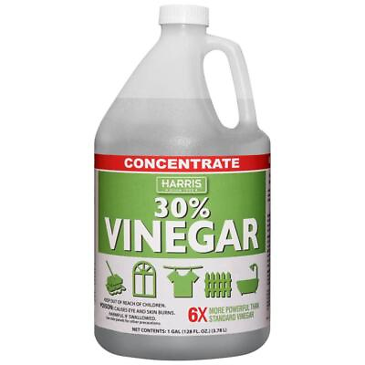 #ad Harris 128 oz. 30% Cleaning Vinegar Concentrate All Purpose Cleaner Stain Odor $31.31