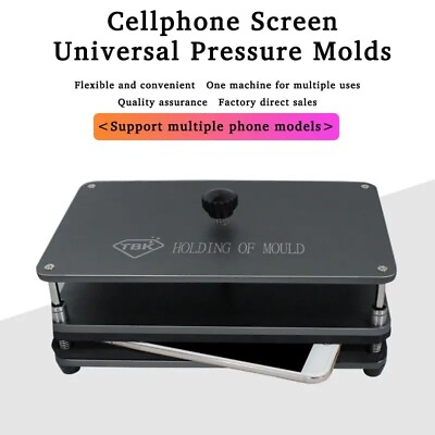 #ad Universal Mobile Pressure Mold Mould press For Iphone LCD Screen Glass Samsung $54.90
