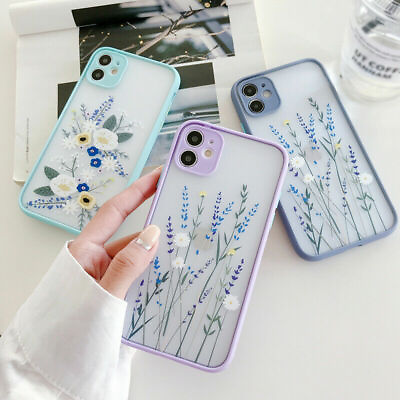 #ad Shockproof Cute Flower Case Matte Cover For iPhone 14 Pro Max 13 12 11 XR 8 7 $7.98