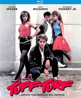 #ad TUFF TURF New Sealed Blu ray 1985 James Spader Robert Downey Jr $21.84