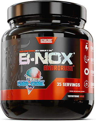 #ad B Nox Androrush Pre Workout with Creatine Blend Bcaas amp; Beta Alanine Nitric $69.78
