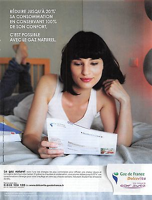 #ad Advertising 2011 Gas of France Advertising Paper $5.26