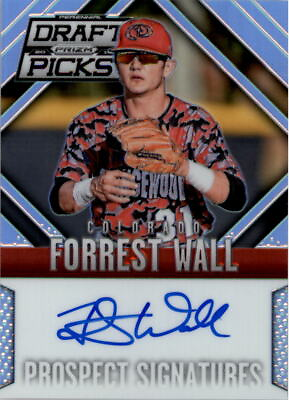 #ad 2014 Panini Prizm Perennial DP Prospect Signatures Prizms #35 Forrest Wall Auto $8.40