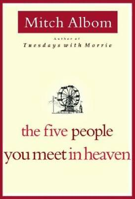 #ad The Five People You Meet In Heaven Hardcover By Albom Mitch GOOD $3.93