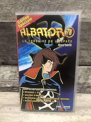 #ad Albator 78; Le Corsaire De L#x27;espace ; Épisode 1 et 2 VHS Version Française C $20.52