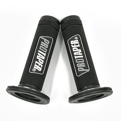 #ad 1Pair 7 8quot; 1quot; Motorcycle Handlebar Grips Hand Grip Rubber For Off Road Dirt Bike $10.99