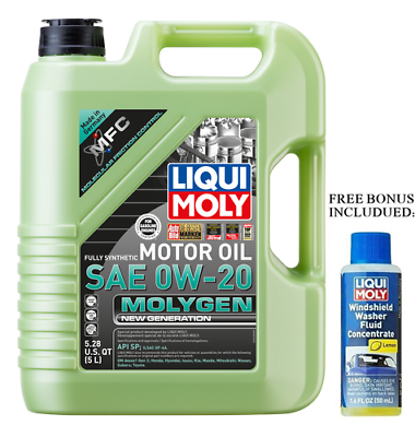#ad #ad ★ 5L Liqui Moly 0W 20 Molygen New Generation MFC Synthetic Engine Oil LM20438 ★ $55.90