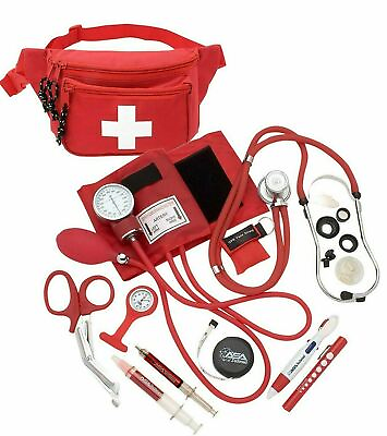 Deluxe Blood Pressure Kit with Sprague Rappaport Type Stethoscope Fanny Pack Kit $29.99