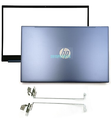 #ad New Blue HP Pavilion 15 EG 15 EG0000 15 EH LCD Back Cover Front Bezel Hinges $74.80