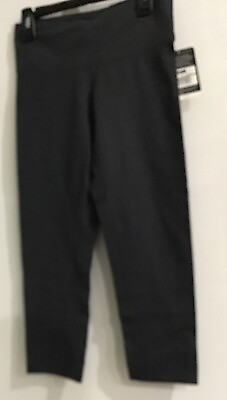 C9 Champion High Rise Athletic 20quot; Capri Legging Pants Gray Duo Dry Women XS NWT #ad $6.75