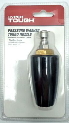 #ad HYPER TOUGH Pressure Washer Turbo Nozzle Quick Connect Max 3600 PSI Spray NEW $18.99