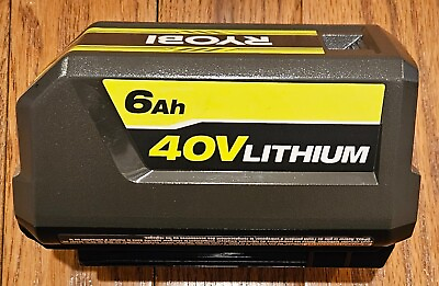 #ad NEW amp; GENUINE Ryobi 40V 40 Volt Lithium Ion 6.0 Ah 6Ah Battery $139.95