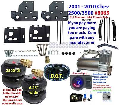 #ad 2001 10 Chevy 3500 TOW Assist OverLoad Air Bag Suspension DIGITAL NotHD $349.98