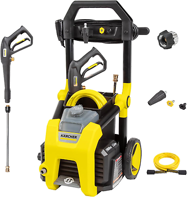 Kärcher K1900PS Max 2375 PSI Electric Pressure Washer with 3 Spray Nozzles for #ad $230.28