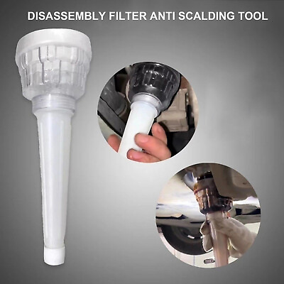 #ad Oil Filter Removal Funnel Tool Universal Funnel Separate Soft Rubber Design $8.36