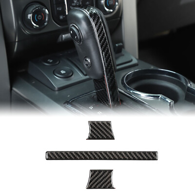 #ad Carbon Fiber Gear Shift Knob Sticker Decal Trim Cover for Ford F150 2009 2014 $16.59