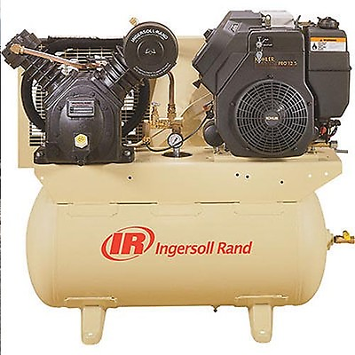 #ad Stationary Air Compressor Electric amp; Recoil 30 Gallons 175 PSI 14 HP $4258.79