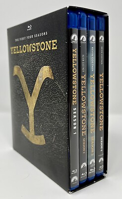 #ad #ad Yellowstone: The First Four Seasons Blu ray Paramount Kevin Costner $29.95
