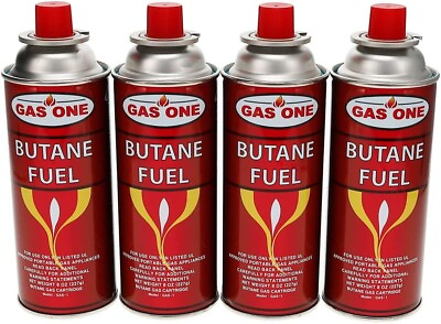 #ad Gasone Butane Fuel Canister 4pack $17.95