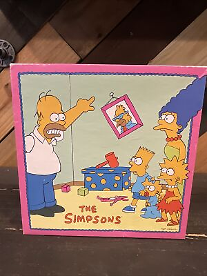 #ad RARE Sealed Vintage 1990 Simpsons Bart Simpson Puzzle 250 Piece Puzzle $25.00