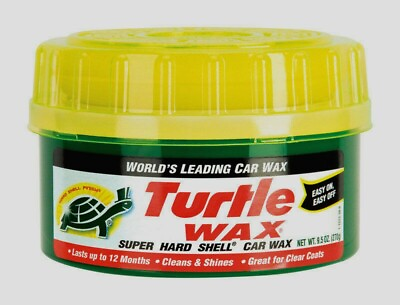#ad #ad Turtle Wax Super Hard Shell Wax Automotive Car Wax Cleans Shines 9.5oz New T223R $14.83