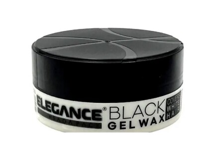 2*Elegance Black Gel Wax Covers White Hair 140 grams #ad $29.00