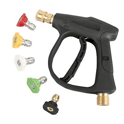 High Pressure Washer 3000 PSI Max with 5 Color Quick Connect Nozzles M22 Hose #ad $31.99