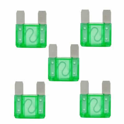#ad High Quality 30 Amp Large Maxi Fuse for Car Boat Auto Audio 5 pack 30A $6.60