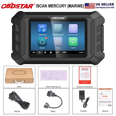 #ad OBDSTAR ISCAN Mercury Marine Intelligent Marine Diagnostic Scanner For All G3 $348.99