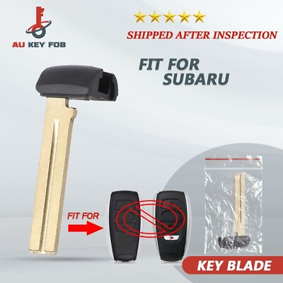 #ad #ad New Insert Key Emergency Key Smart Remote Key Uncut Key Blade for Subaru BRZ WRX $11.08