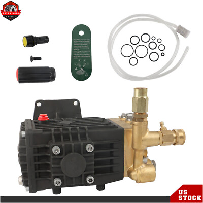 #ad 4 GPM Pressure Washer Pump Power Washer Pump 1quot; Shaft Horizontal 4400 PSI new $165.00