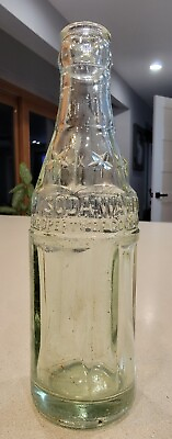 #ad #ad Vintage Soda Water Coca Cola Bottling Co 6oz Soda Bottle 6 Stars $15.00