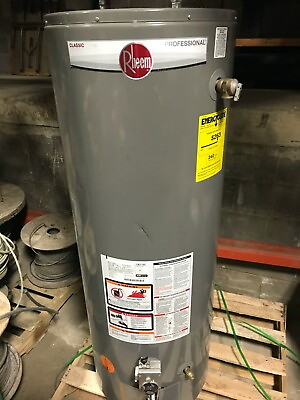 #ad Rheem Natural Gas Water Heater 50gallons Classic Professional Series $535.99