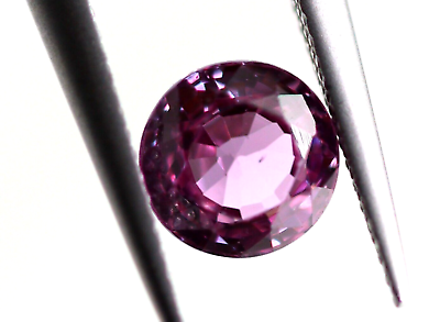 #ad Lustrous Eye Clean VS Natural Pink Sapphire Round Cut Loose Gemstone 0.71 CT $202.35