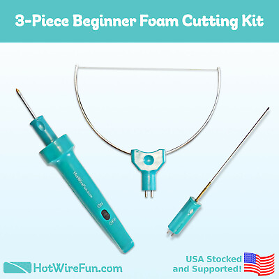 #ad Hot Wire Fun 3 in 1 Foam Cutter Styrofoam Beginner Tool Kit $17.95