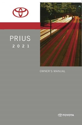 #ad 2021 Toyota Prius Owners Manual User Guide $45.49