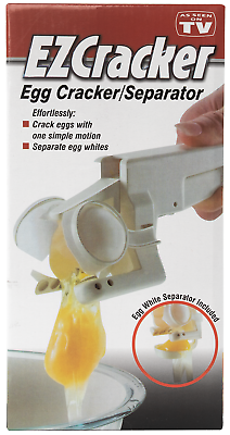 #ad #ad EZCracker NEW Handheld Egg Cracker amp; Yolk Separator ‘As Seen On TV’ Kitchen Tool $12.99