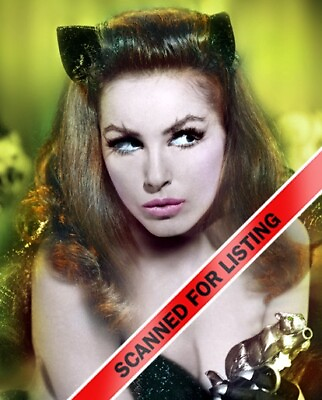 #ad BATMAN 1960#x27;S TV Show JULIE NEWMAR as Catwoman w Cat Gun 8x10 PHOTO #7082 $12.95