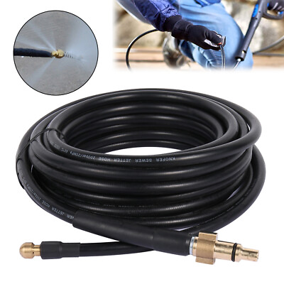 20M High Pressure Water Pipe Hose For Karcher Washer Sewer Drain Cleaner US #ad $41.09