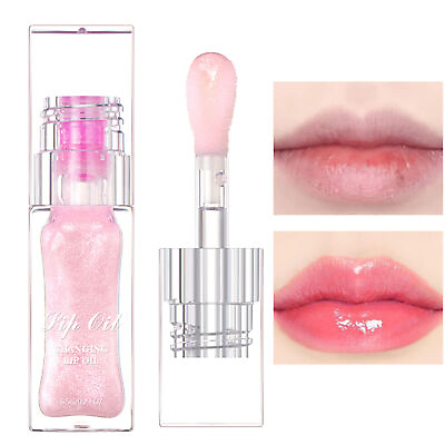 #ad Magic Color Changing Lip Oil Warm Change Moisturizing Lip Oil Pink 1PC $8.29
