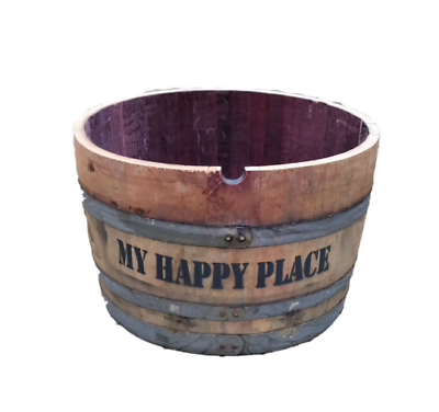 #ad #ad 1 2 Planter Wine Barrel $169.00