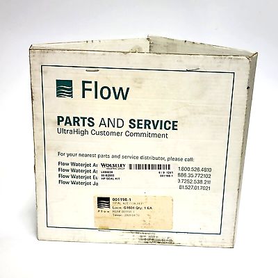 #ad New FLOW PARTS 001198 1 High Pressure Seal KitI 0011981 $112.00