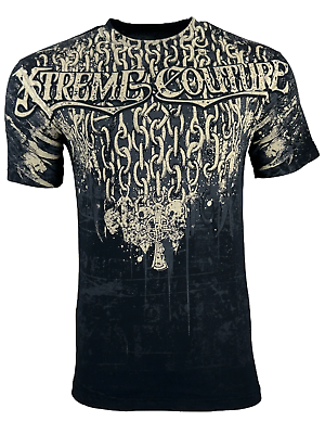Xtreme Couture By Affliction Men#x27;s T shirt Rebel Black Biker S 5XL #ad #ad $24.99