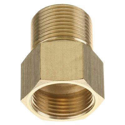 #ad Pressure Washer Coupler Metric M22 15mm Male Thread to M22 14mm Female Fitting $10.88