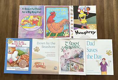 #ad 7 Little Shared Books World Of Reading Paw Kids Learning Homeschool Books Lot $14.99