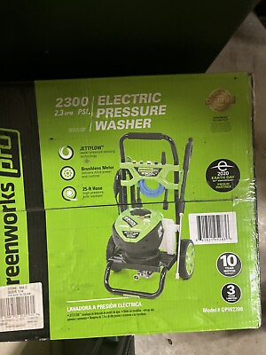 #ad greenworks pressure washer 2300 $200.00