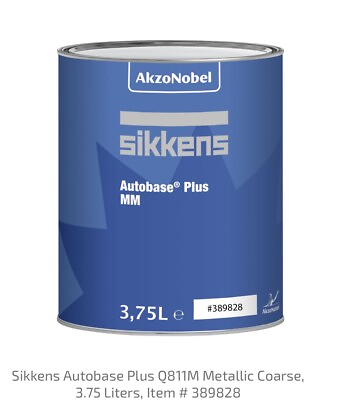 #ad Sikkens Autobase Plus Q811M 3.75L Item # 389828 $439.00