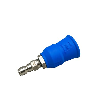 #ad #ad MTM Acqualine Blue Pressure Washer Nozzle SS 40 Degree 4.0 Nozzle amp; QC Plug $25.50