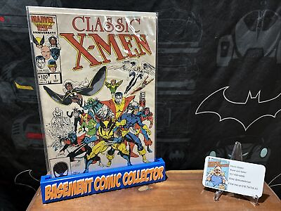 #ad X Men Classic #1 Key Issue Arthur Adams Cover Marvel Comic 1986 $11.24